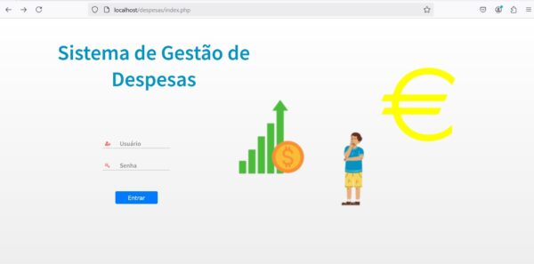 Sistema de Gerenciamento de despesas em PHP 5.6