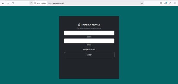 Sistema de controle financeiro de ganhos e gastos em PHP 8.1