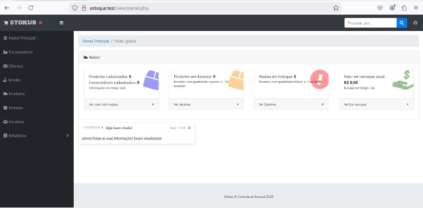Sistema de controle de estoque entrada e saida em PHP 8.0 - Image 3